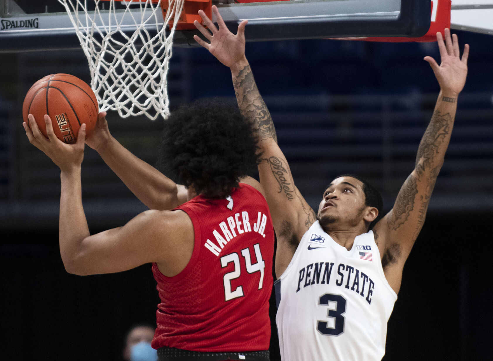 Penn State Men's Basketball vs Rutgers, Sessoms (3)